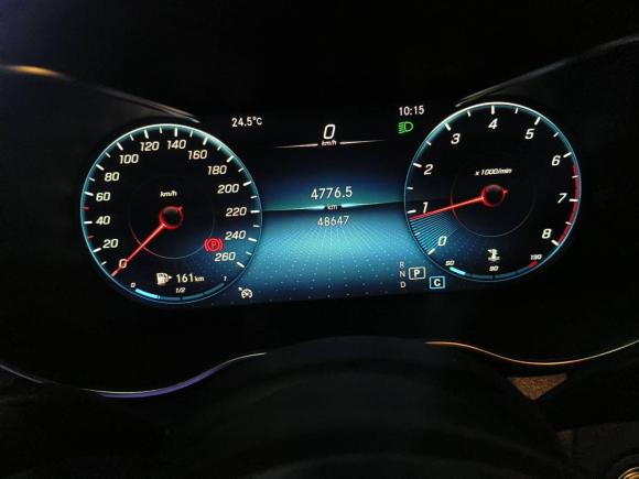 [深圳·粤B] 二手奔驰奔驰C级2021款 C 200 L 时尚型运动版