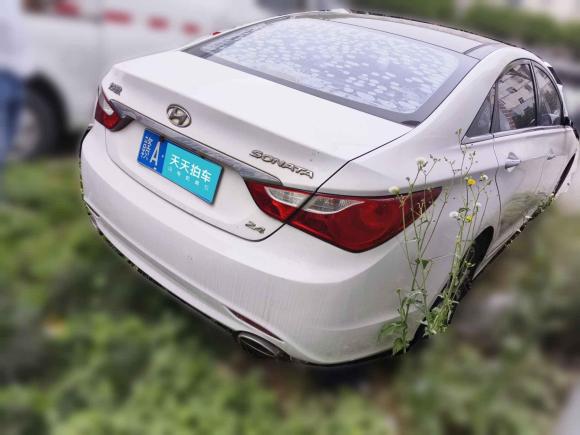 [上海·赣A] 二手现代索纳塔2013款 2.4L 自动领先版 国V