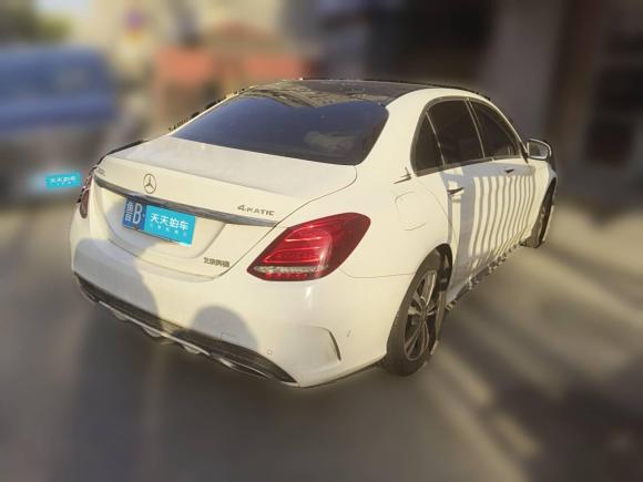 [青岛·鲁B] 二手奔驰奔驰C级2017款 改款 C 200 L 运动版