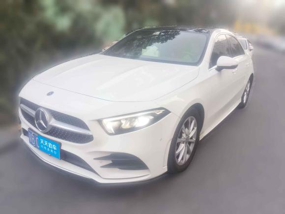 [深圳·粤B] 二手奔驰奔驰A级2020款 改款 A 200 L 运动轿车动感型
