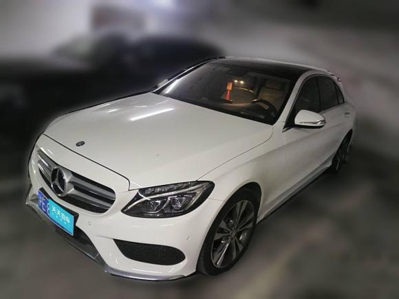 [上海·沪E] 二手奔驰奔驰C级2015款 C 200 L 4MATIC 运动版