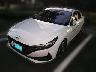 现代伊兰特2021款 1.5L CVT LUX尊贵版「合肥二手车」「天天拍车」