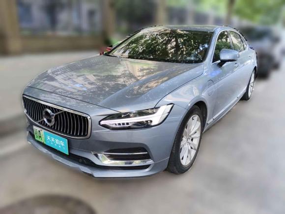[武汉·鄂A] 二手沃尔沃沃尔沃S90插电式混动2020款 T8 E驱混动 智逸豪华版