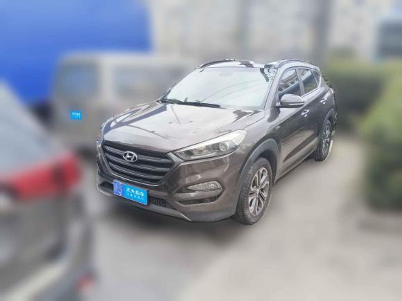现代途胜2015款 1.6T 双离合两驱领先型「上海二手车」「天天拍车」