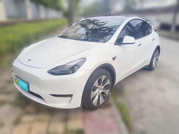 特斯拉Model Y2021款 標準續航后驅版「溫州二手車」「天天拍車」