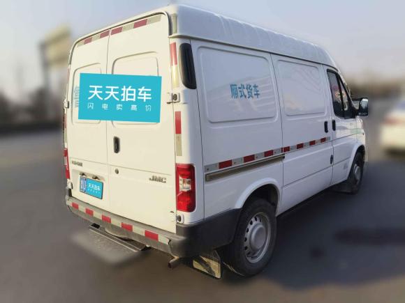 [青岛·鲁U] 二手江铃特顺2021款 2.8T空间王普通款短轴中高顶3座柴油国VI JX493