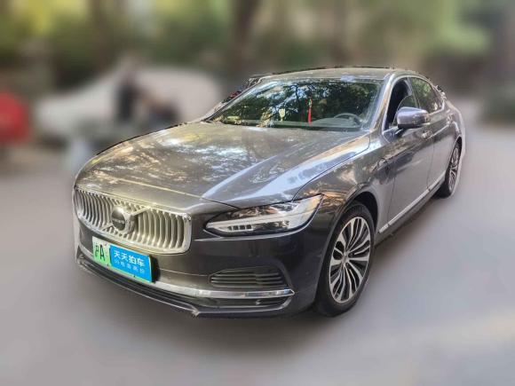 沃尔沃沃尔沃S90插电式混动2023款 T8插电式混合动力 四驱长续航智逸豪华版「上海二手车」「天天拍车」