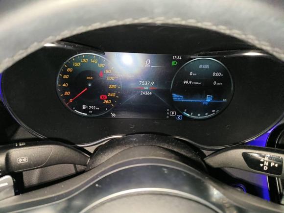 [武汉·鄂A] 二手奔驰奔驰C级2021款 C 200 L 时尚型运动版