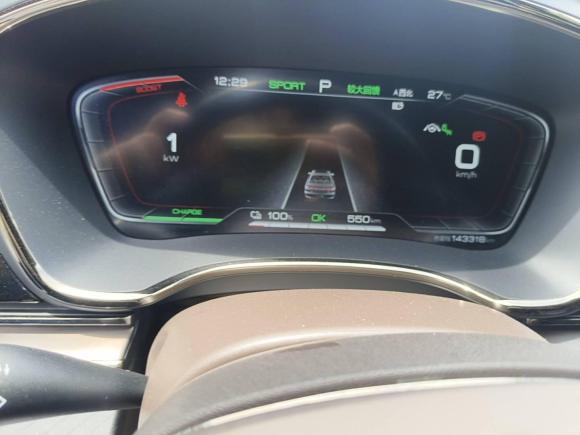 [上海·沪A] 二手比亚迪汉2020款 EV 四驱高性能版旗舰型