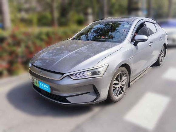 [上海·沪A] 二手比亚迪秦PLUS2021款 EV 500KM 豪华型