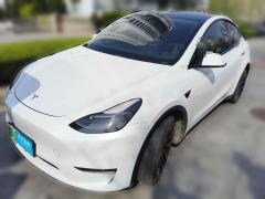 [青岛·鲁B] 特斯拉Model Y2021款 长续航全轮驱动版 3D7