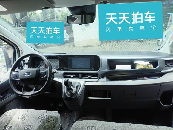 [苏州·苏U] 二手福特全顺2023款 2.0T柴油手动多功能商用车中轴低顶5/6座