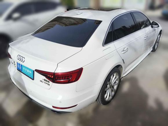 [南京·苏A] 二手奥迪奥迪A4L2017款 Plus 40 TFSI 风尚型