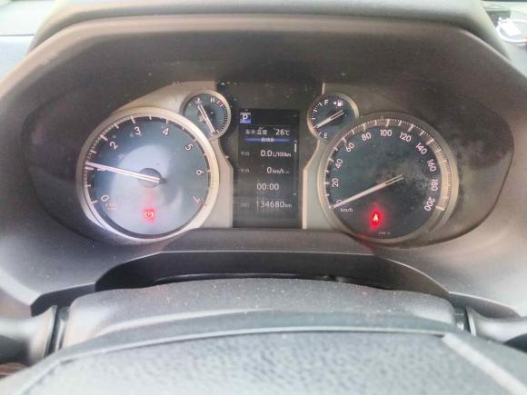 [上海·苏C] 二手丰田普拉多2018款 3.5L 自动TX-L NAVI后挂备胎