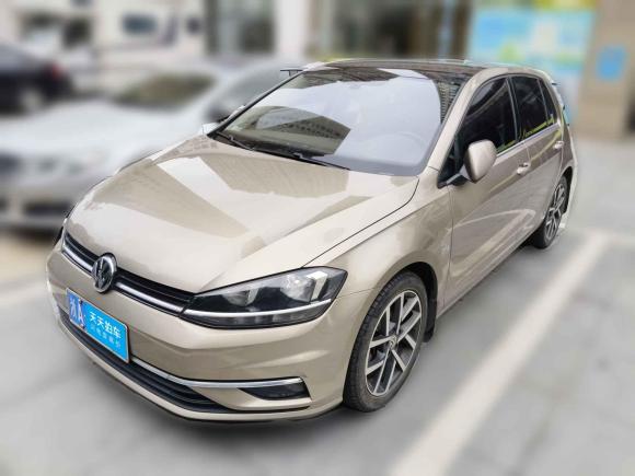 大众高尔夫2020款 挚爱版 280TSI DSG舒适型「杭州二手车」「天天拍车」