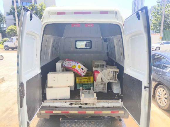 [湖州·浙E] 二手江铃特顺2021款 2.8T空间王普通款短轴中高顶3座柴油国VI JX493