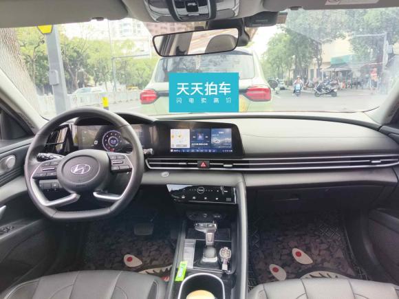 [无锡·苏B] 二手现代伊兰特2022款 1.5L CVT LUX黑骑士限量版