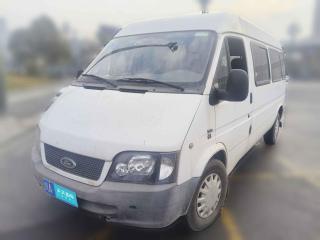 福特经典全顺2013款 2.8T柴油冰白物流车长轴中顶JX493ZLQ4