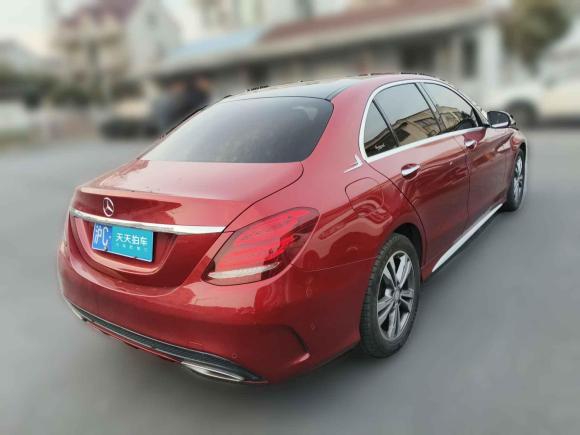 [上海·沪C] 二手奔驰奔驰C级2017款 改款 C 200 L 运动版