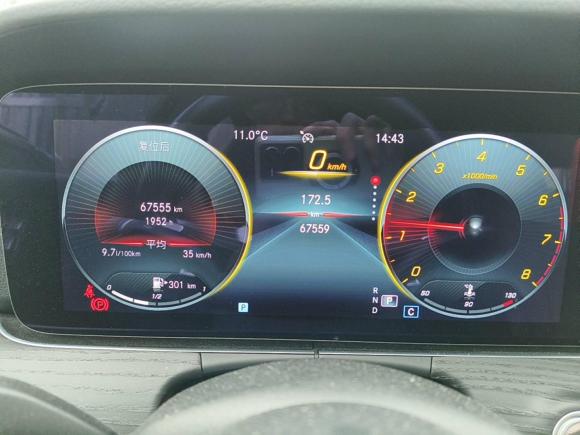 [常州·苏D] 二手奔驰奔驰E级2021款 E 300 L 运动时尚型