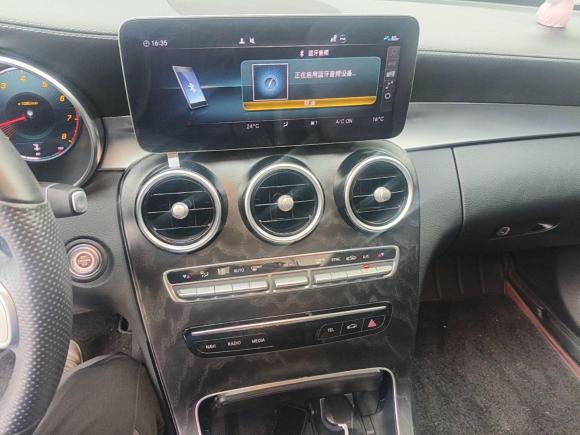 [武汉·皖A] 二手奔驰奔驰C级2021款 C 200 L 时尚型运动版