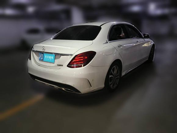 [上海·沪D] 二手奔驰奔驰C级2018款 C 180 L 动感型运动版