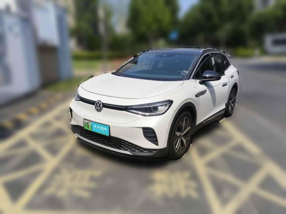 大眾ID.4 CROZZ2022款 長續航Lite PRO版「上海二手車」「天天拍車」