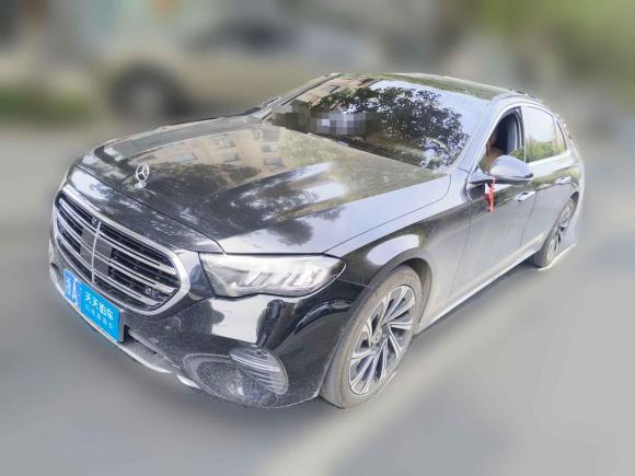 [杭州·浙A] 二手奔驰奔驰E级2024款 改款 E 300 L 豪华型