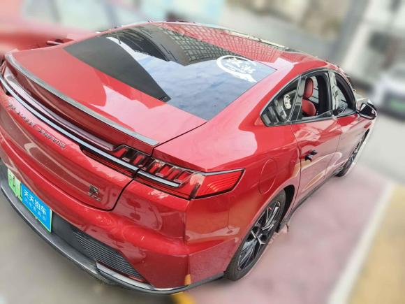 [上海·沪A] 二手比亚迪汉2020款 EV 四驱高性能版旗舰型