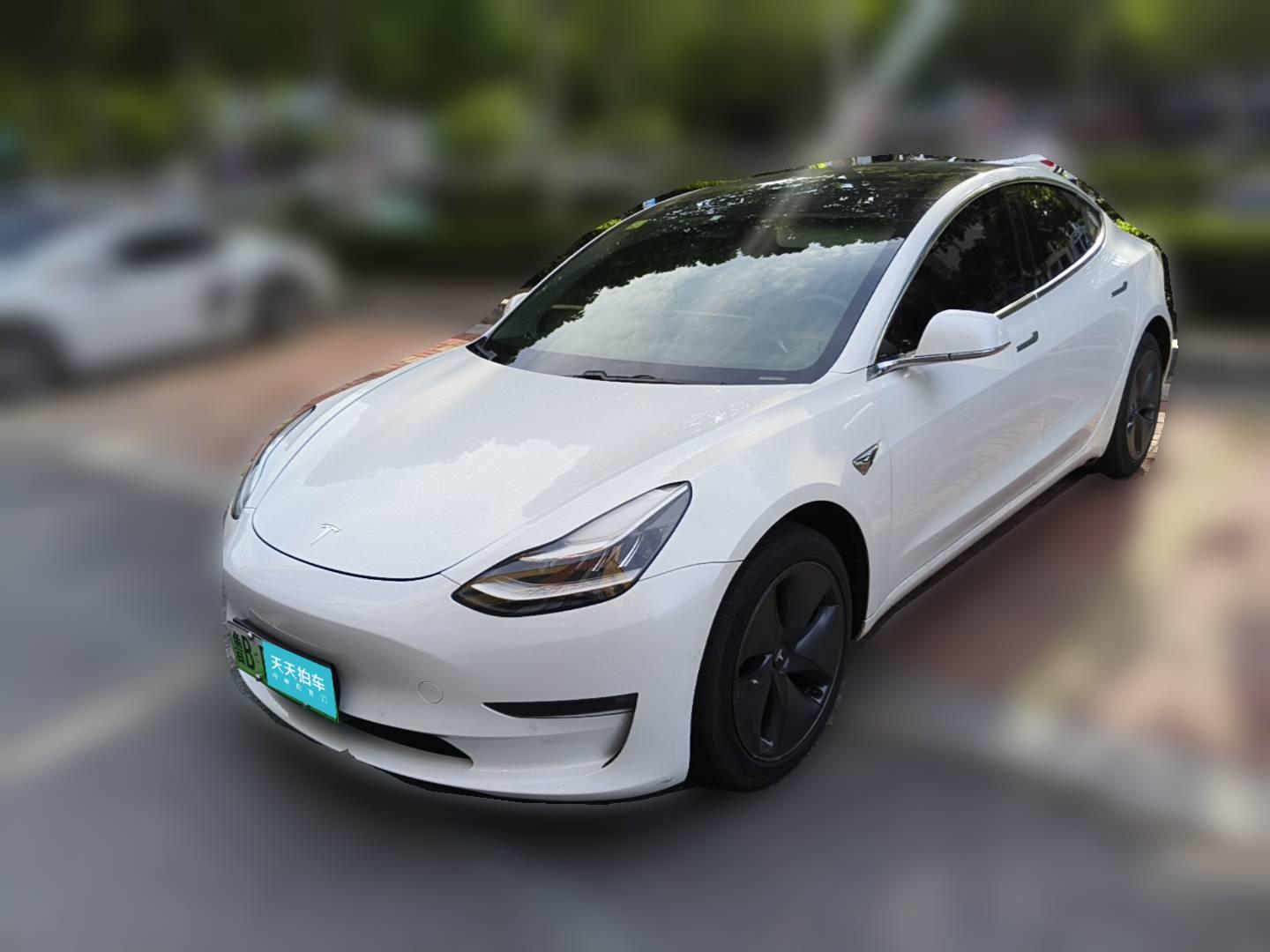 [青岛·鲁B] 特斯拉Model 32019款 长续航后驱版