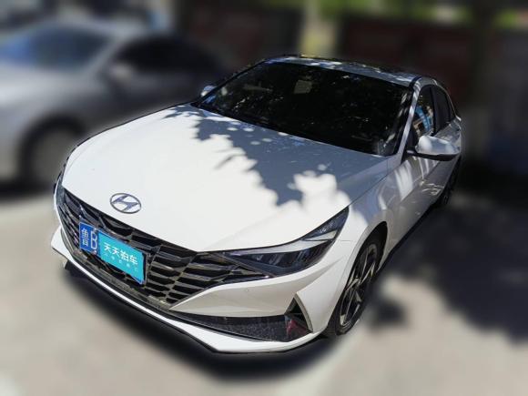 現(xiàn)代伊蘭特2022款 1.5L CVT LUX尊貴版「青島二手車」「天天拍車」
