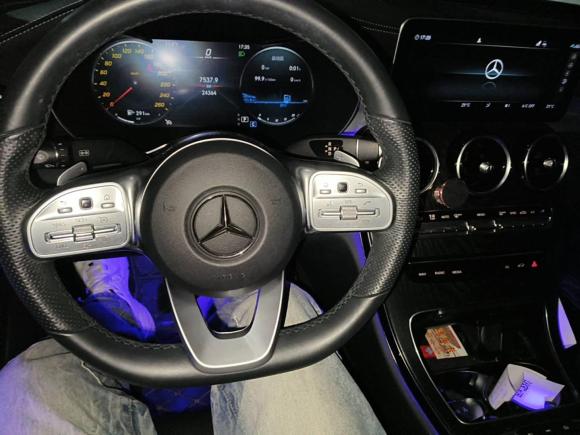 [武汉·鄂A] 二手奔驰奔驰C级2021款 C 200 L 时尚型运动版