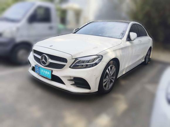 奔馳奔馳C級2021款 C 200 L 時尚型運動版「無錫二手車」「天天拍車」