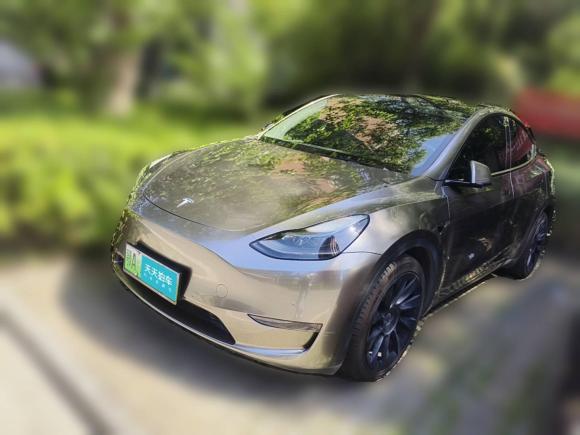 特斯拉Model Y2021款 长续航全轮驱动版 3D7「武汉二手车」「天天拍车」