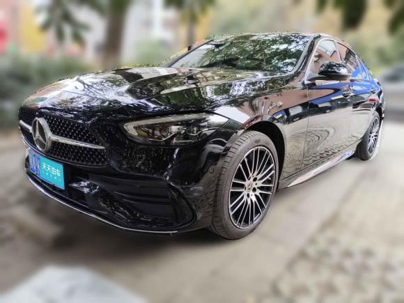 [武汉·鄂A] 二手奔驰奔驰C级2022款 C 260 L 运动版