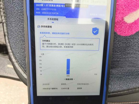 [南通·苏F] 二手哈弗哈弗大狗2022款 1.5T DCT两驱马犬追猎版