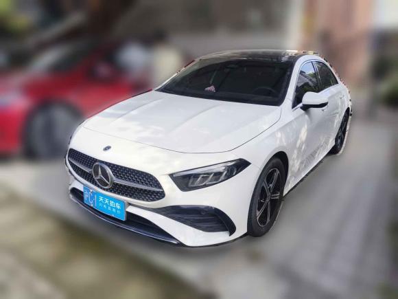 奔驰奔驰A级2023款 A 200 L 时尚型「上海二手车」「天天拍车」