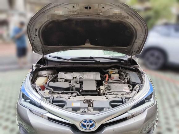 [武汉·鄂A] 二手丰田卡罗拉2017款 改款双擎 1.8L E-CVT精英版