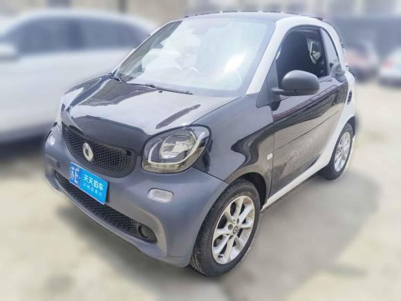 [合肥·皖A] 二手smartsmart fortwo2015款 1.0L 52千瓦硬顶灵动版