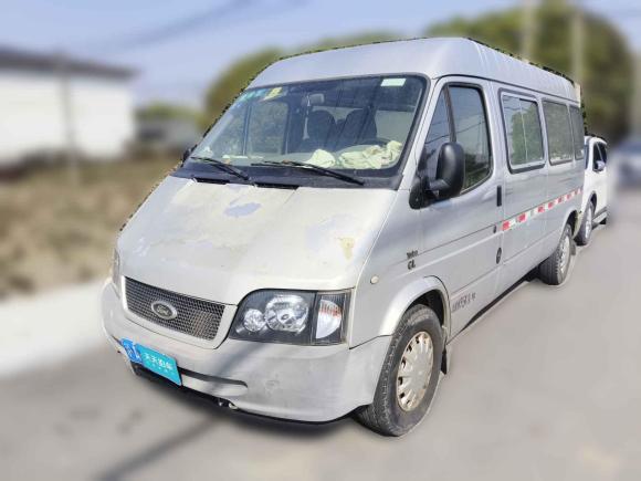 福特經(jīng)典全順2013款 2.8T改款柴油冰白物流車長軸中頂JX493ZLQ4「上海二手車」「天天拍車」