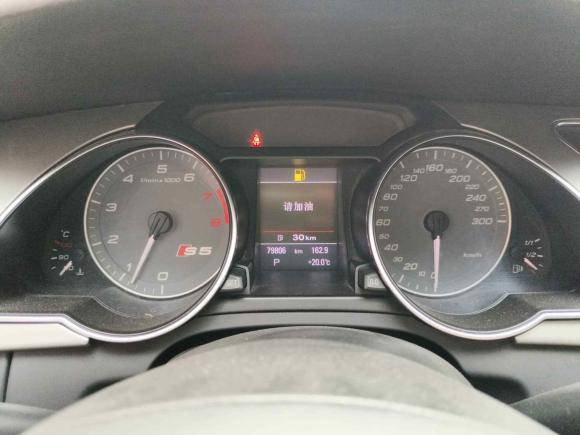 [杭州·浙A] 二手奥迪奥迪S52010款 S5 3.0T Sportback