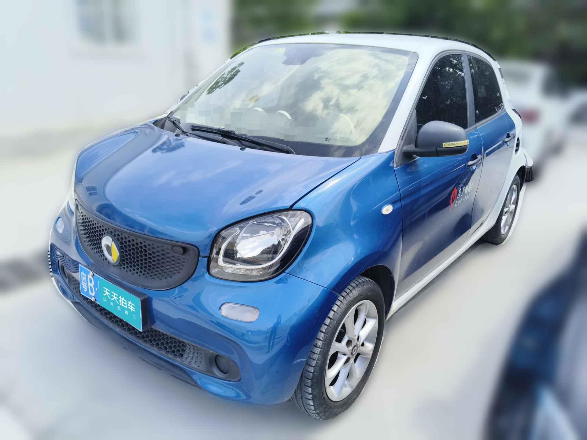[深圳·粤B] smartsmart forfour2016款 1.0L 52千瓦灵动版