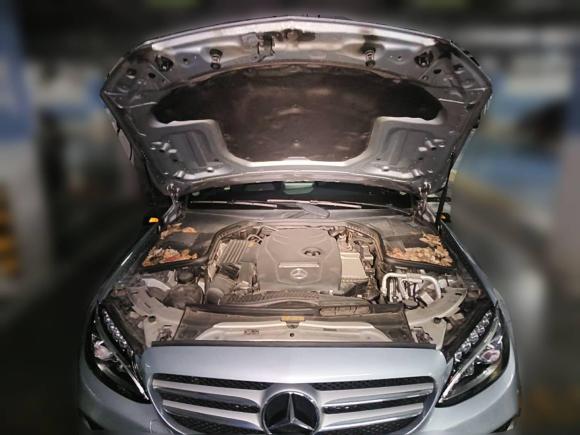 [南昌·赣A] 二手奔驰奔驰C级2017款 改款 C 200 L 运动版