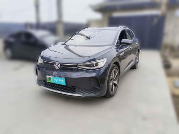 大眾ID.4 CROZZ2022款 長續(xù)航Lite PRO版「上海二手車」「天天拍車」