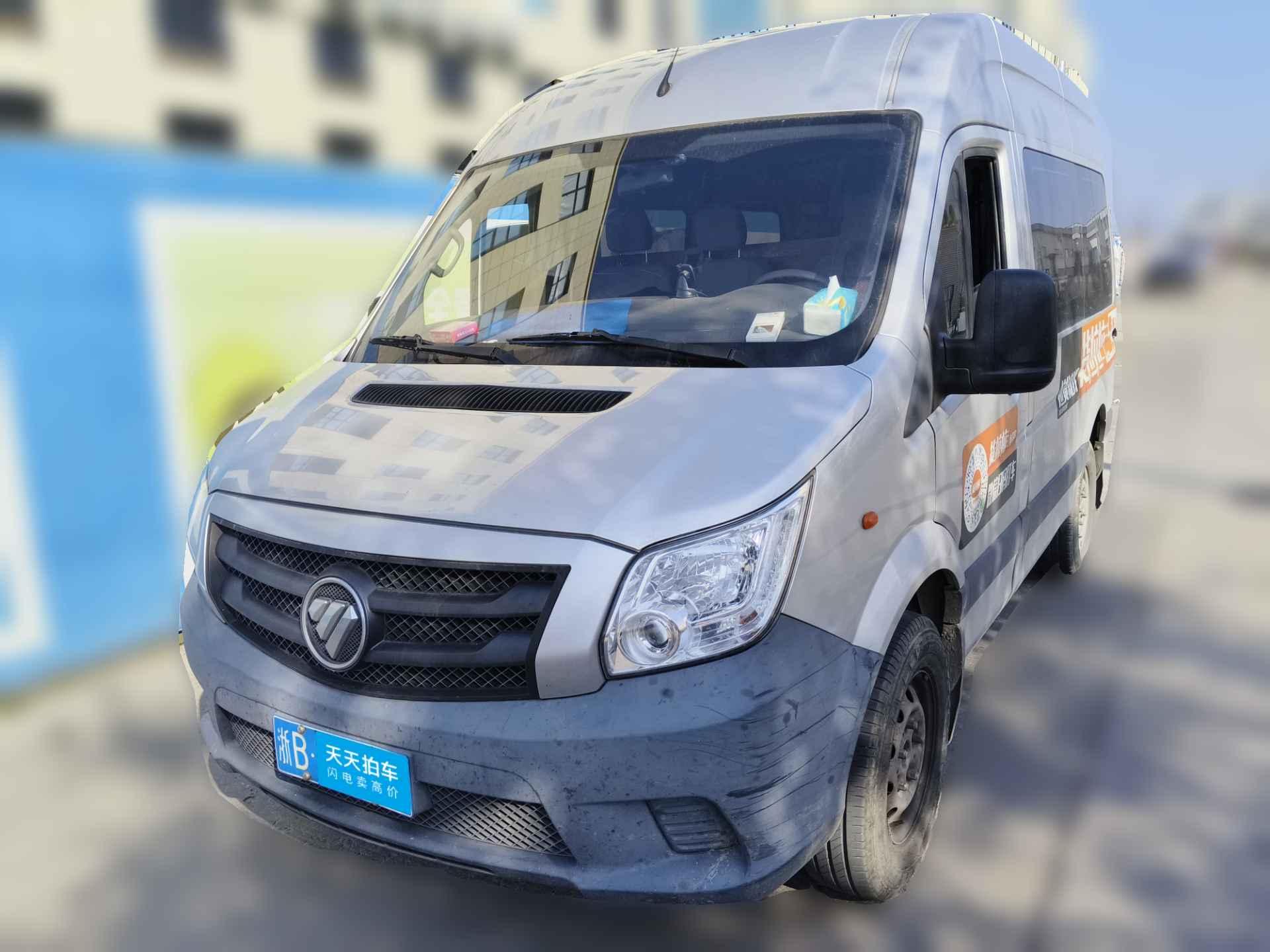 [宁波·浙B] 福田图雅诺2022款 2.0T手动都市版多功能短轴中顶后单胎5/6/9座4F20TC3