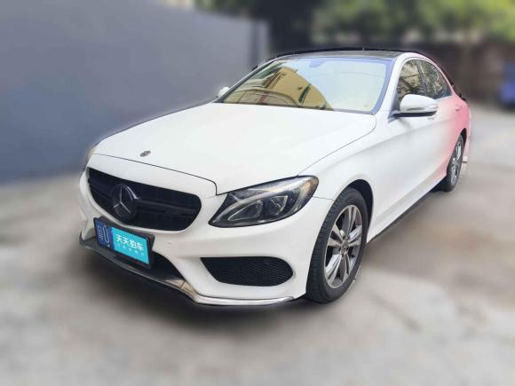 [广州·粤U] 二手奔驰奔驰C级2018款 C 200 L 运动版