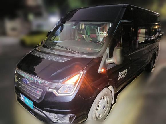 福特新世代全順2021款 2.2T（包）自動(dòng)物流車(chē)Pro長(zhǎng)軸7座中頂國(guó)VI「金華二手車(chē)」「天天拍車(chē)」