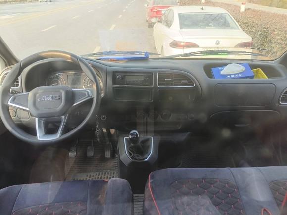 [青岛·鲁U] 二手江铃特顺2021款 2.8T空间王普通款短轴中高顶3座柴油国VI JX493