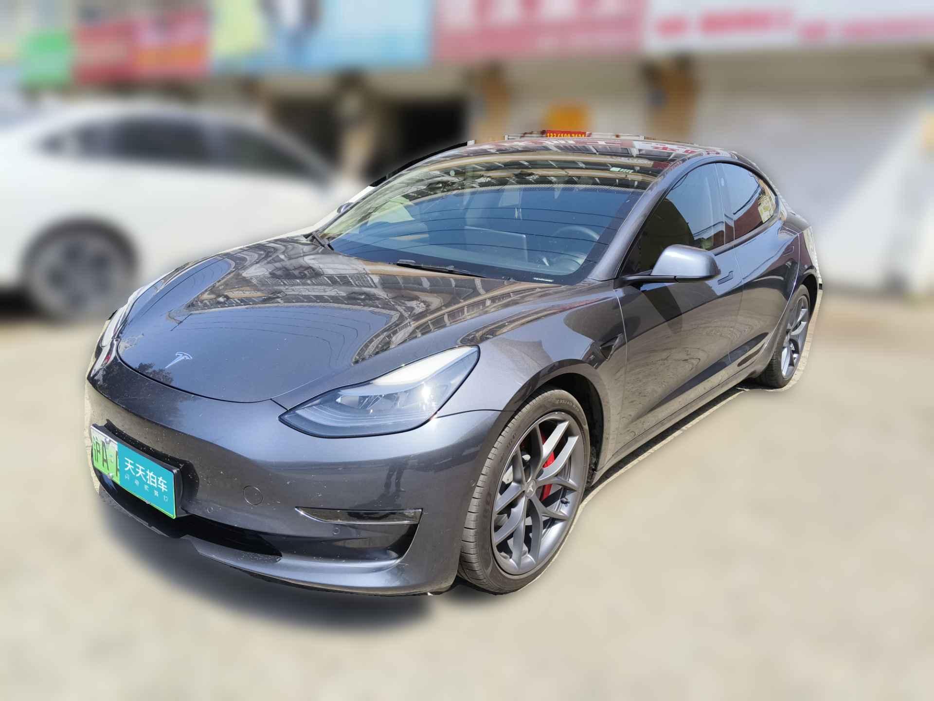 [南通·沪A] 特斯拉Model 32021款 改款二 Performance高性能全轮驱动版
