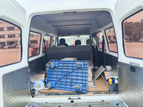 [上海·沪B] 二手江铃特顺2017款 2.8T商运型短轴中顶6/7/8座JX493